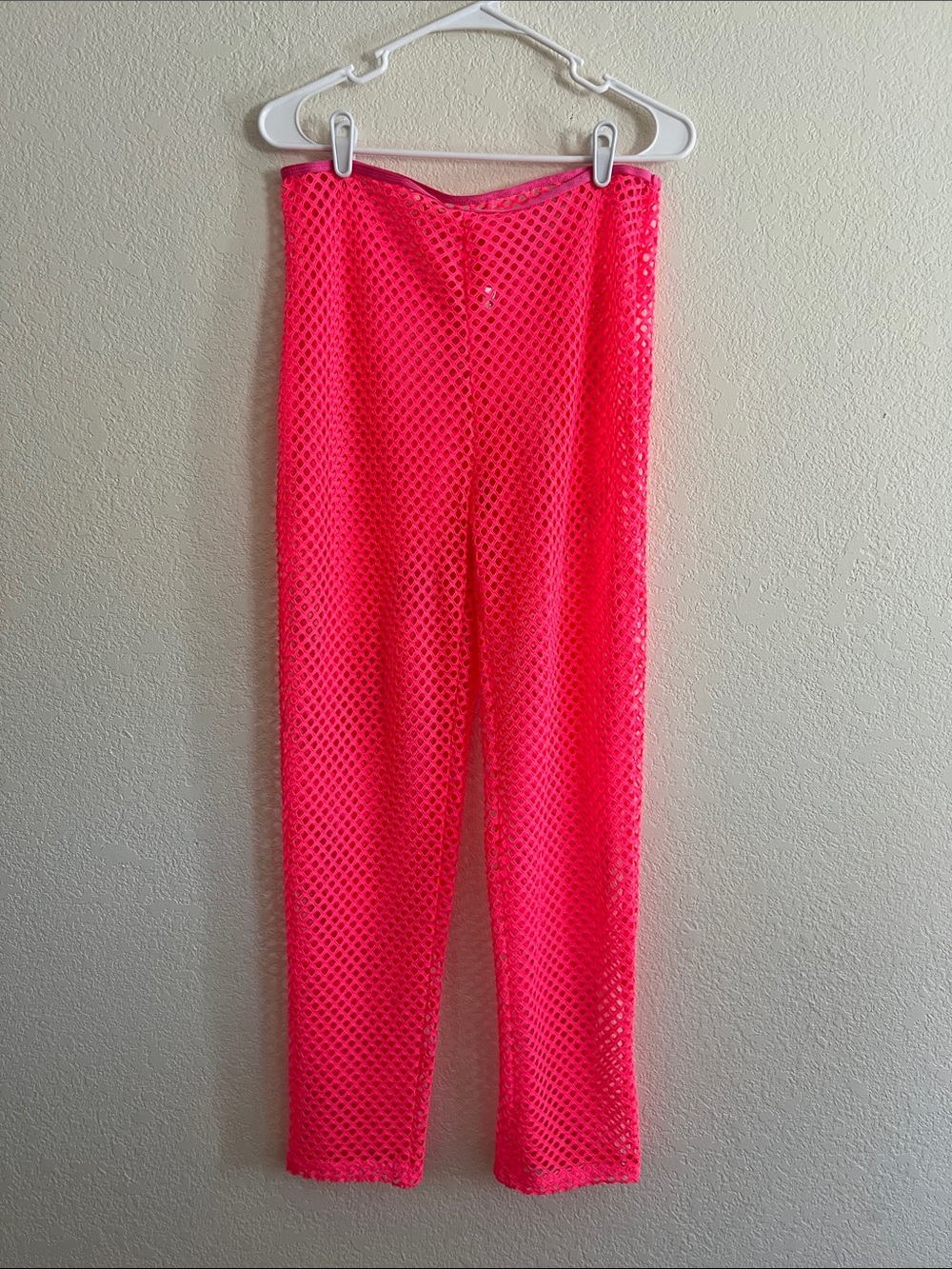 Pink Fishnet Tights